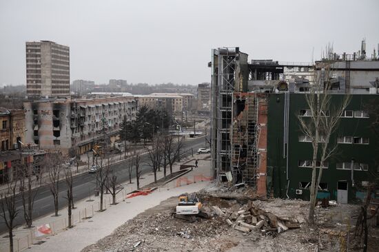 Russia Ukraine Military Operation Construction