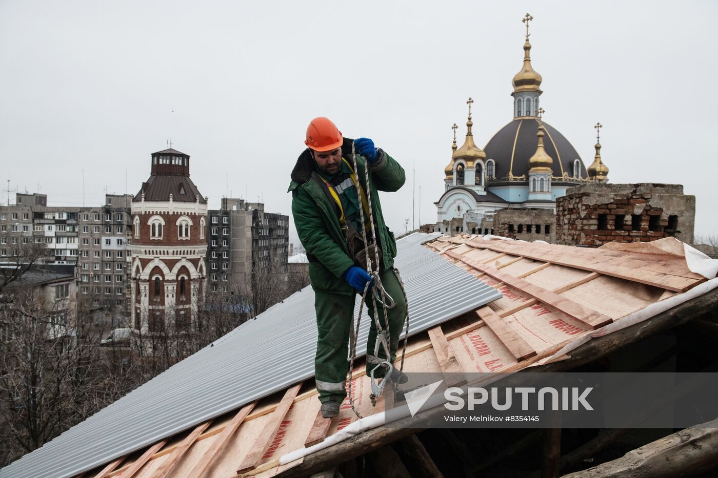 Russia Ukraine Military Operation Construction
