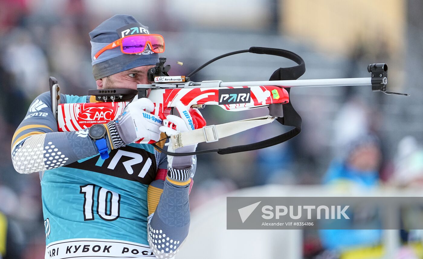 Russia Biathlon Cup Men