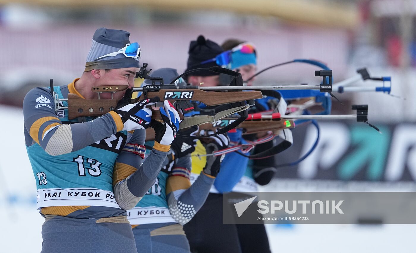 Russia Biathlon Cup Men
