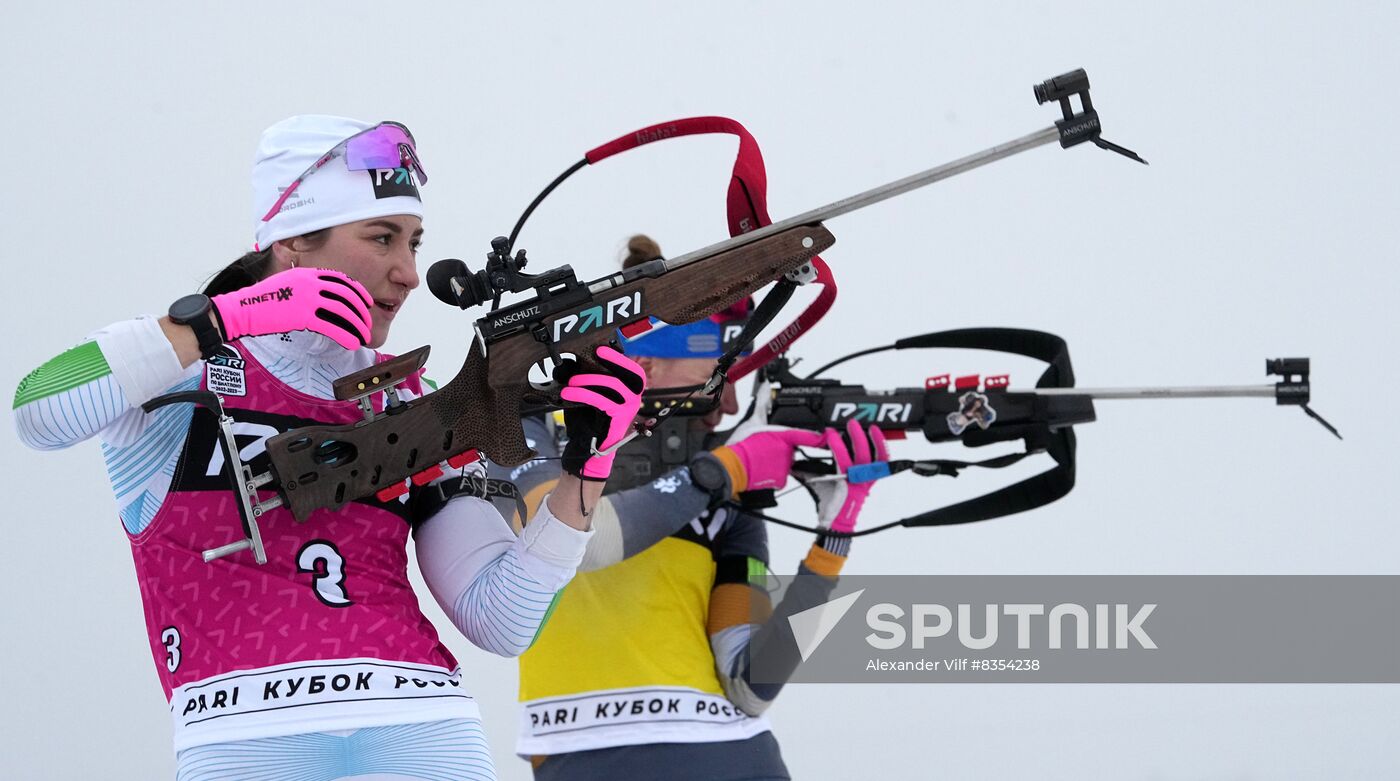 Russia Biathlon Cup Women