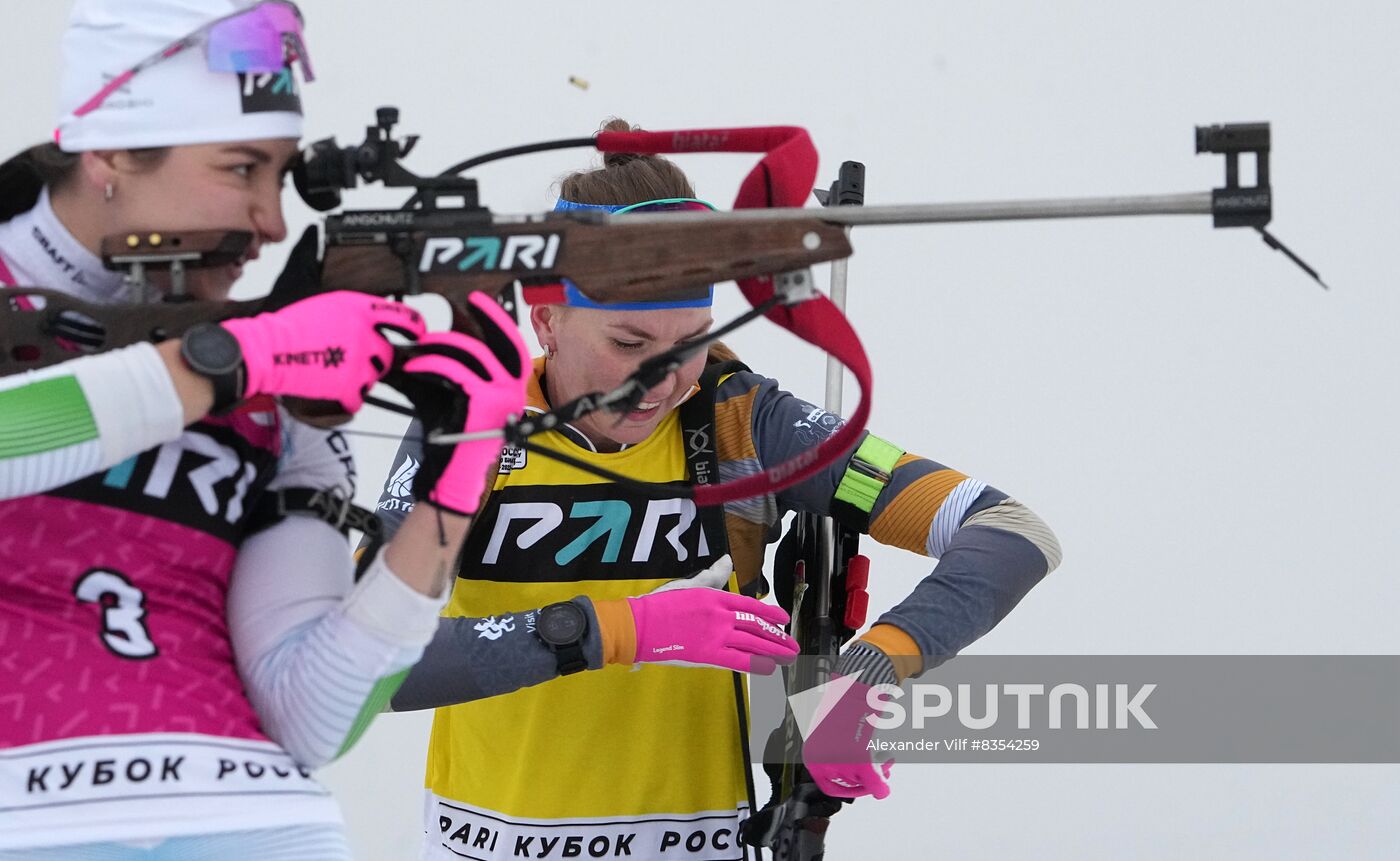 Russia Biathlon Cup Women