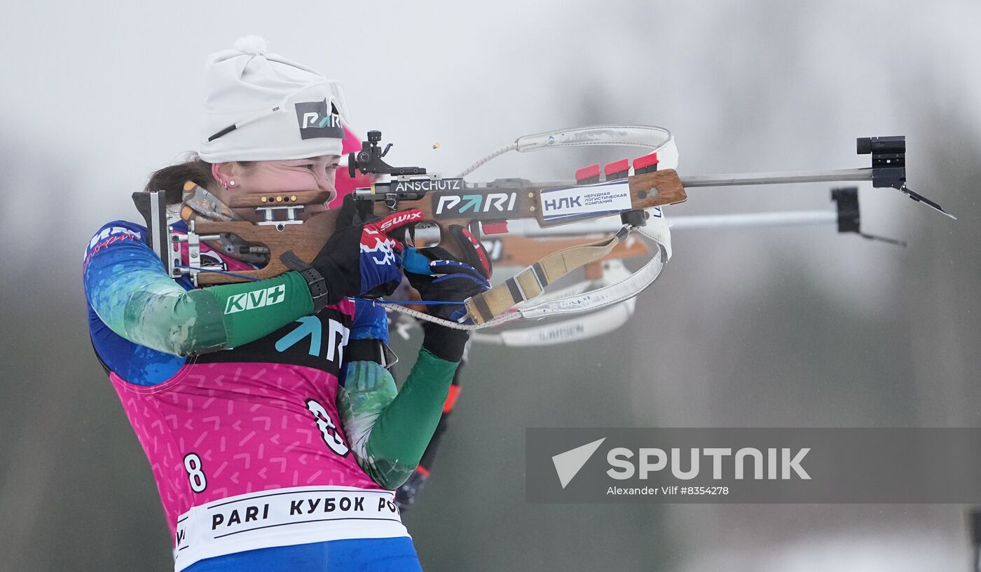 Russia Biathlon Cup Women