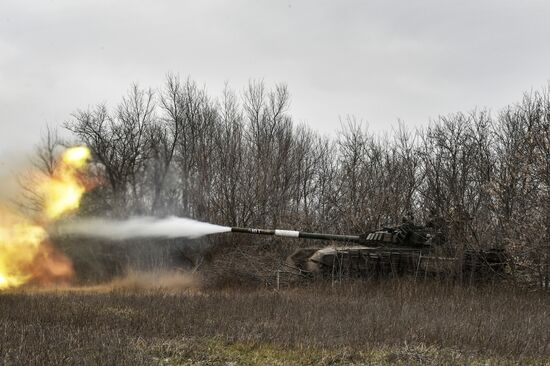 Russia Ukraine Military Operation Tanks