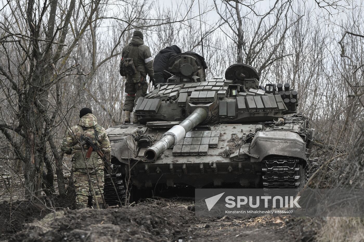 Russia Ukraine Military Operation Tanks