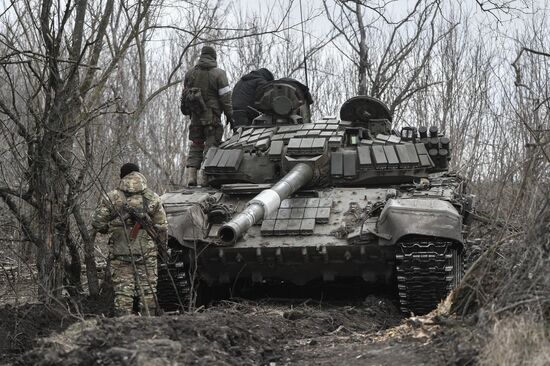 Russia Ukraine Military Operation Tanks