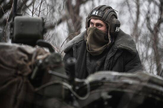 Russia Ukraine Military Operation Tanks