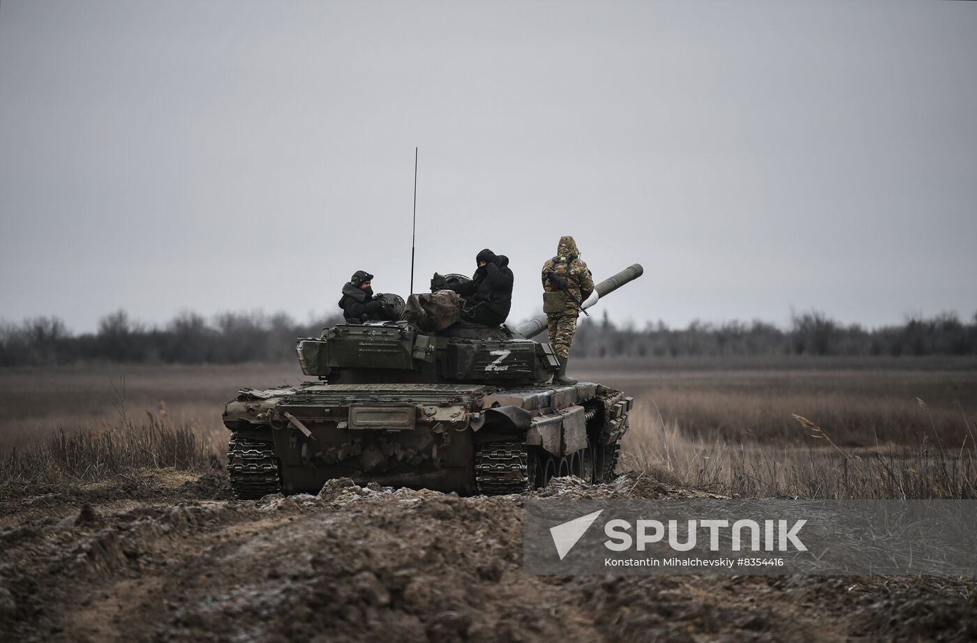 Russia Ukraine Military Operation Tanks