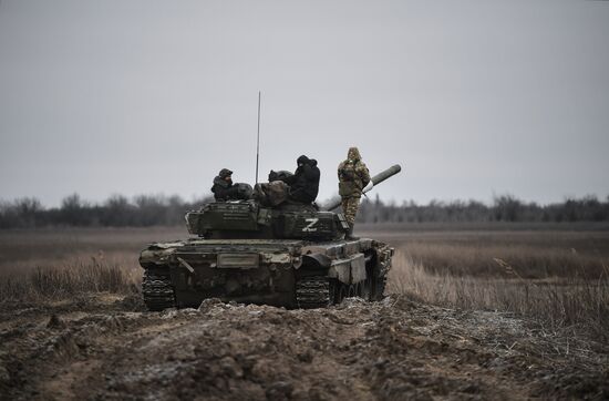 Russia Ukraine Military Operation Tanks