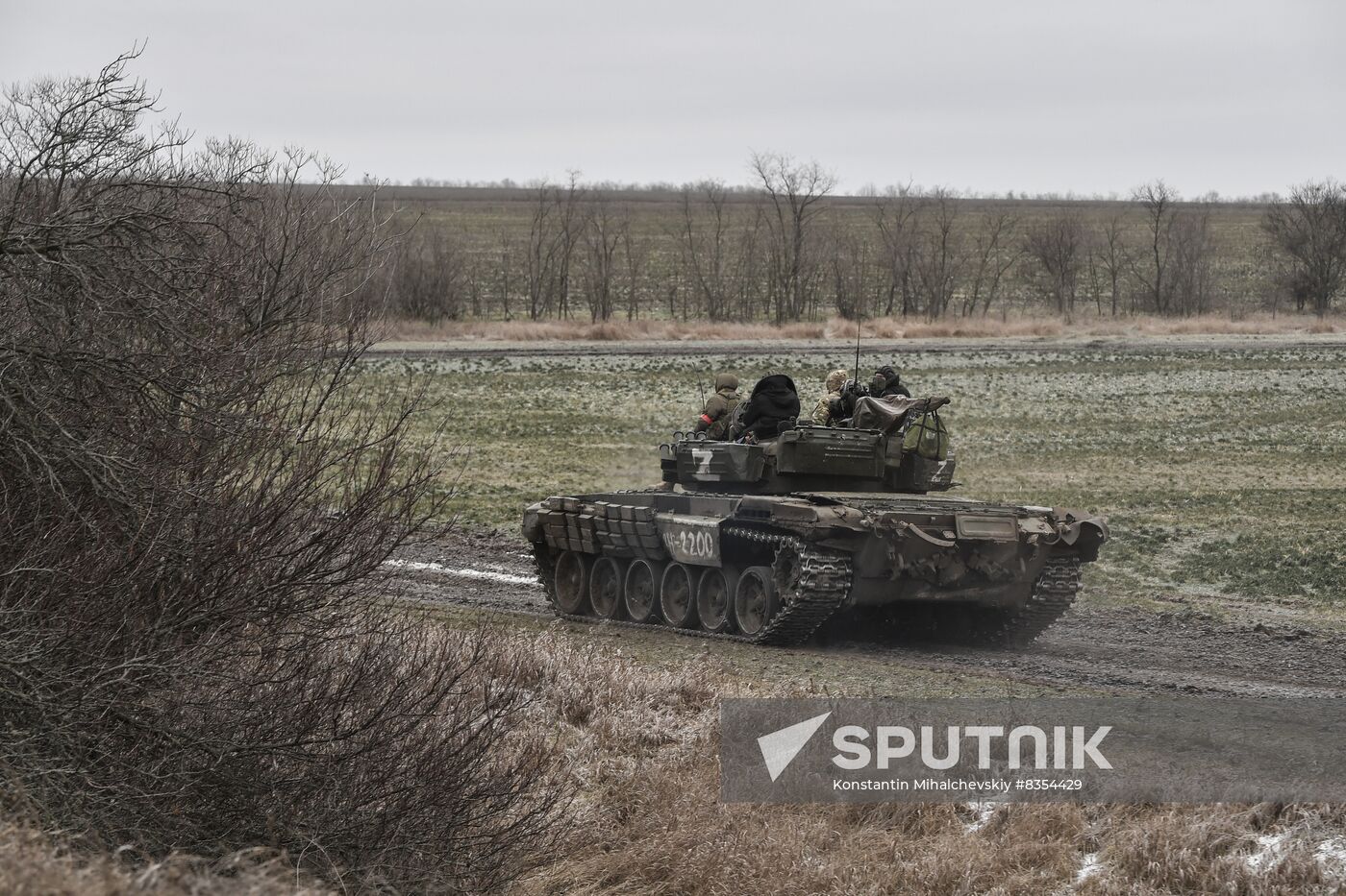 Russia Ukraine Military Operation Tanks