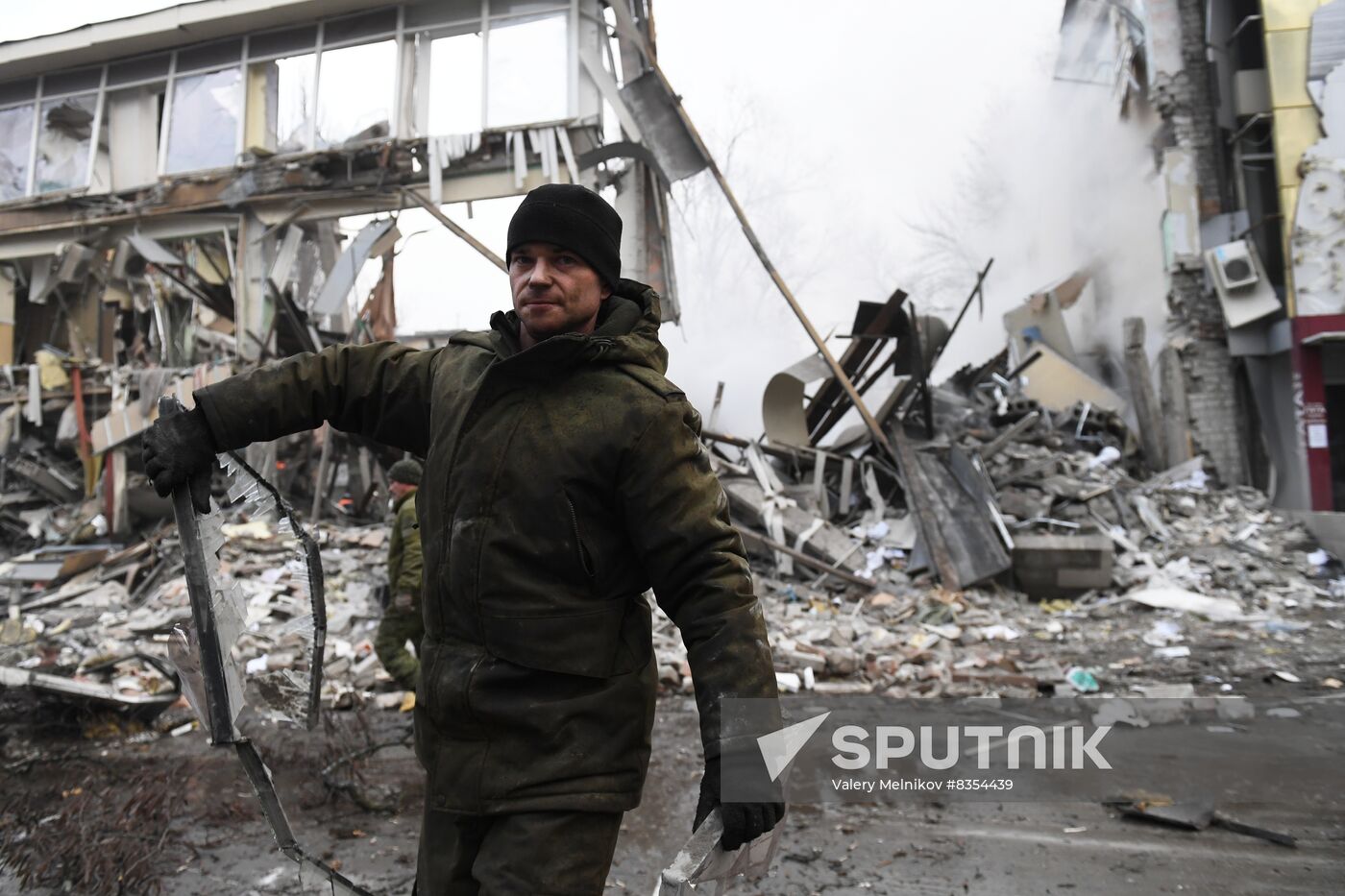 Russia Ukraine Military Operation Shelling