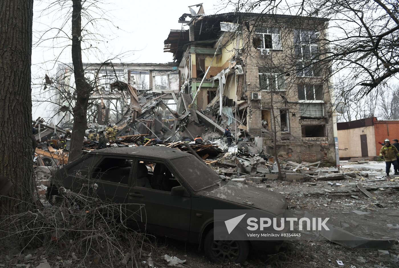 Russia Ukraine Military Operation Shelling