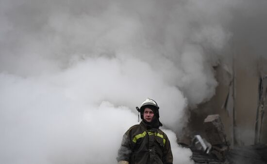 Russia Ukraine Military Operation Shelling