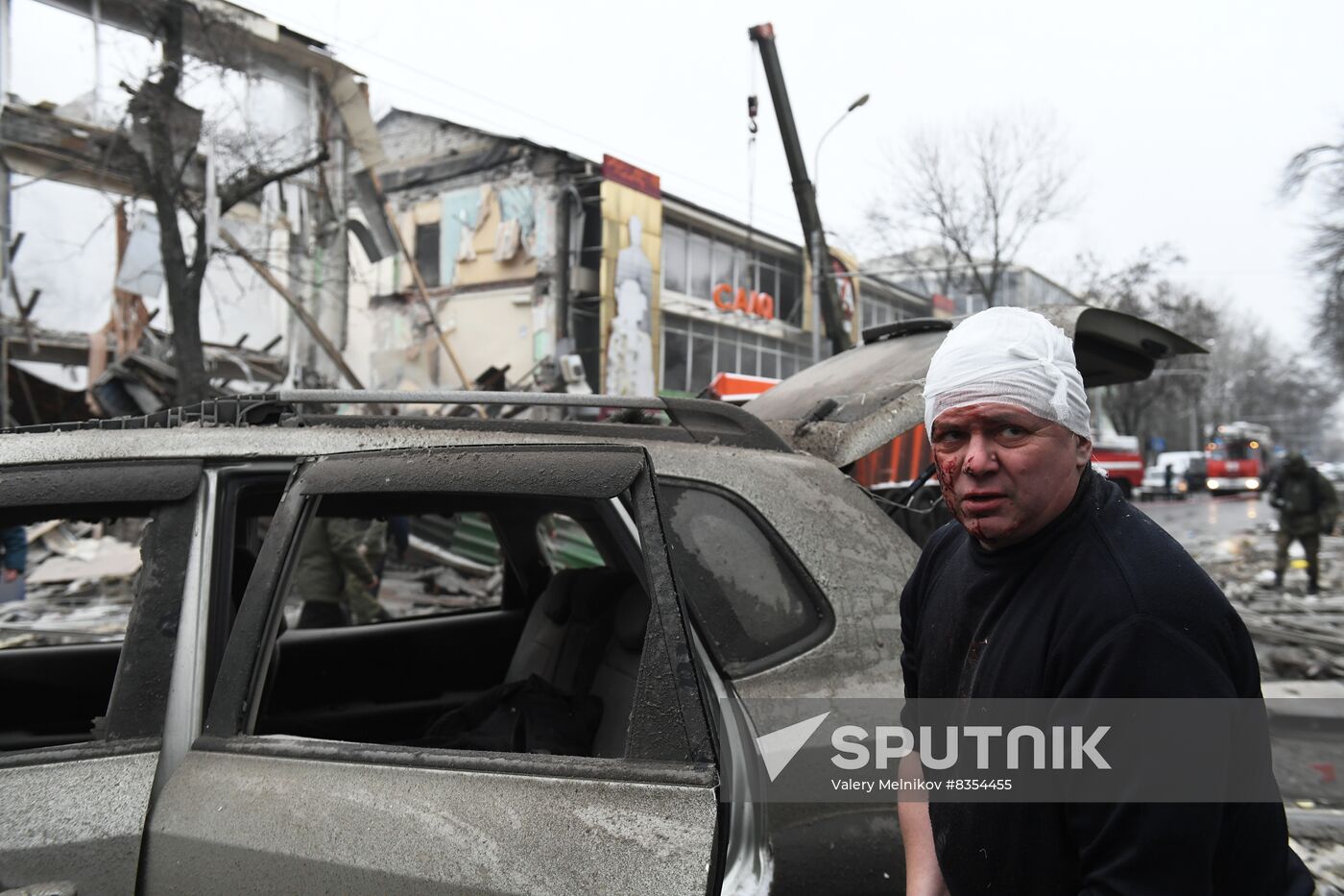 Russia Ukraine Military Operation Shelling