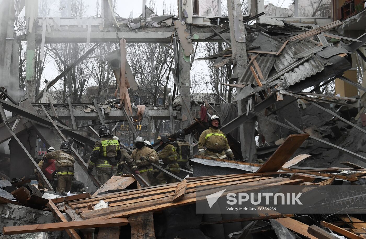 Russia Ukraine Military Operation Shelling