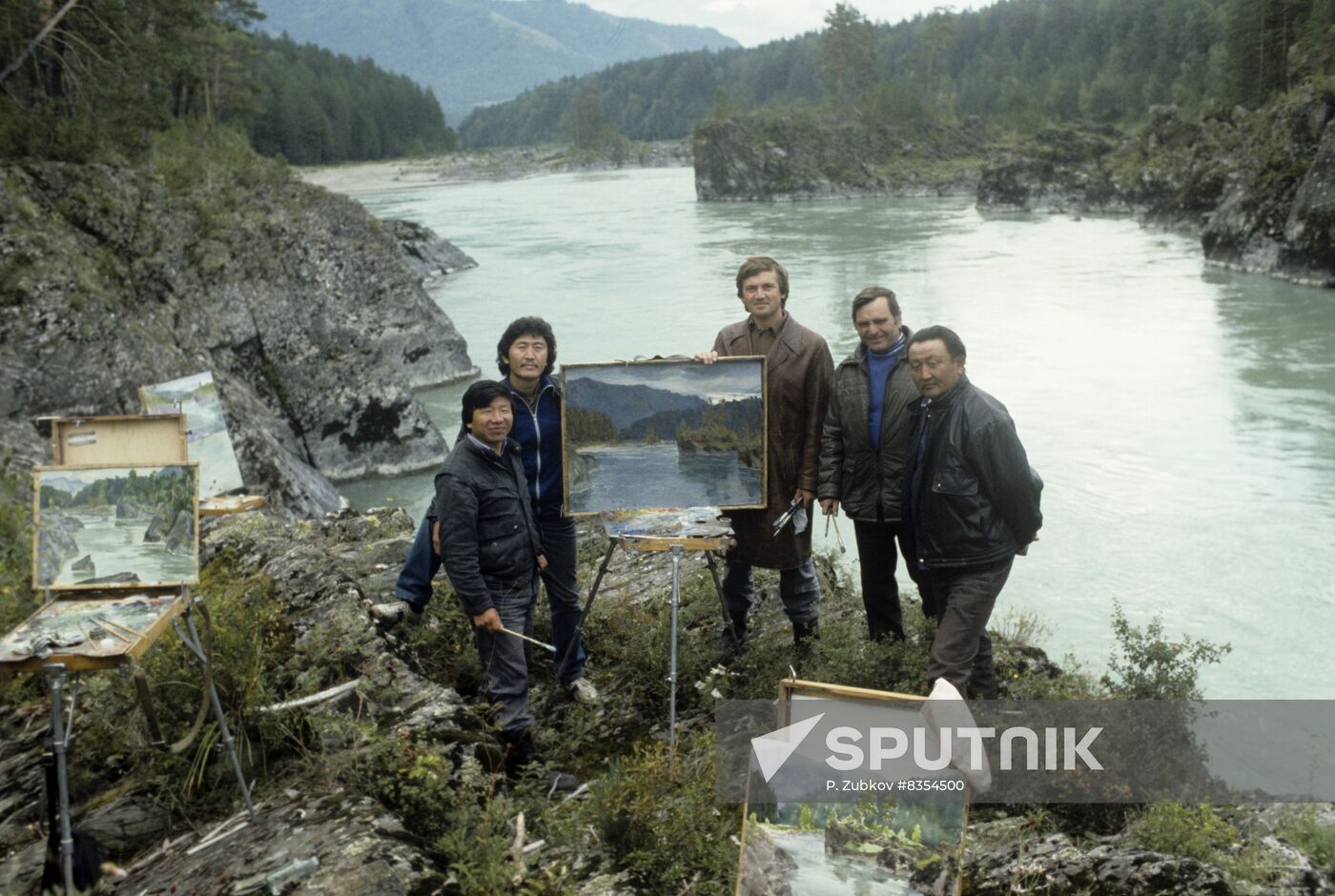 Altai - Mountains of Friendship Soviet-Mongolian creative group