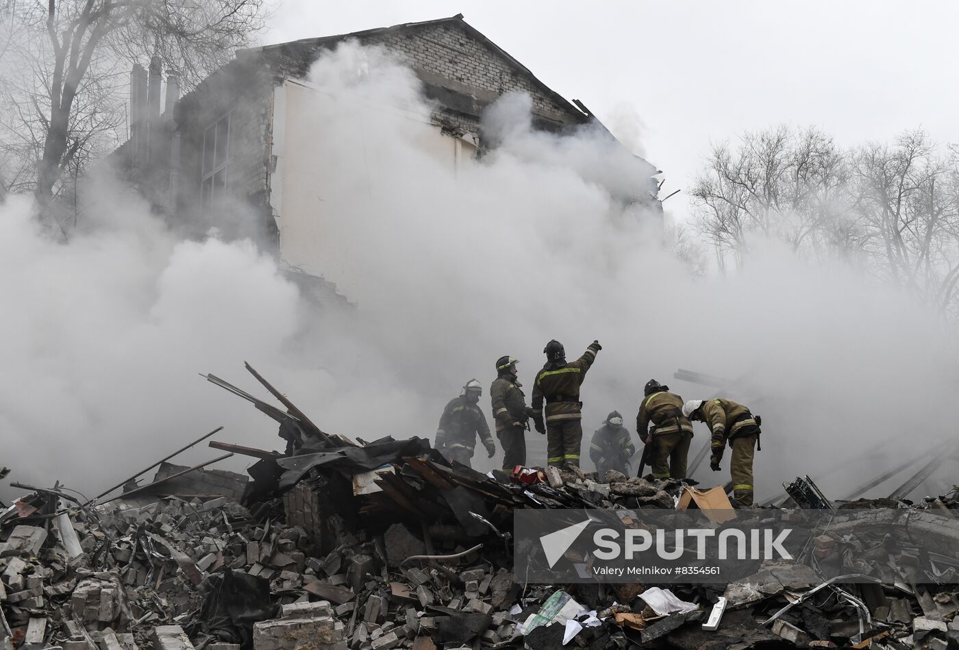 Russia Ukraine Military Operation Shelling
