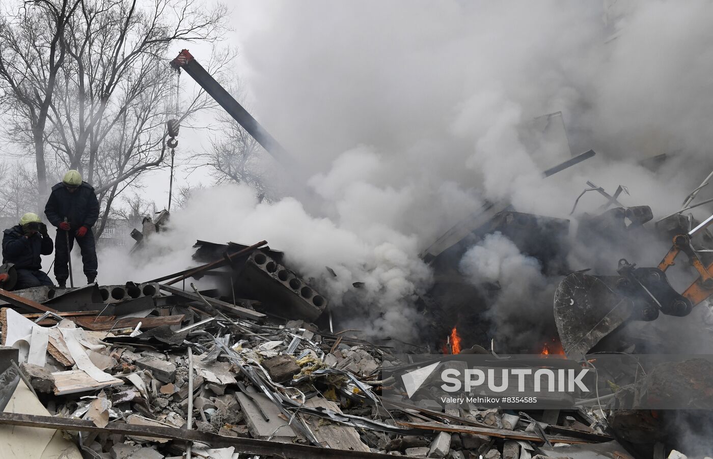 Russia Ukraine Military Operation Shelling