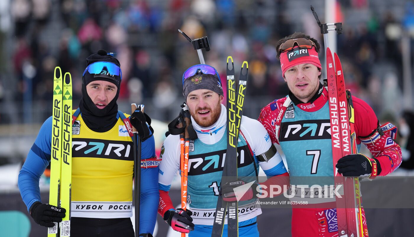 Russia Biathlon Championship Men