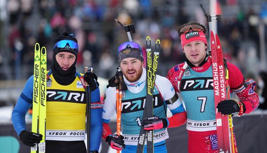 Russia Biathlon Championship Men