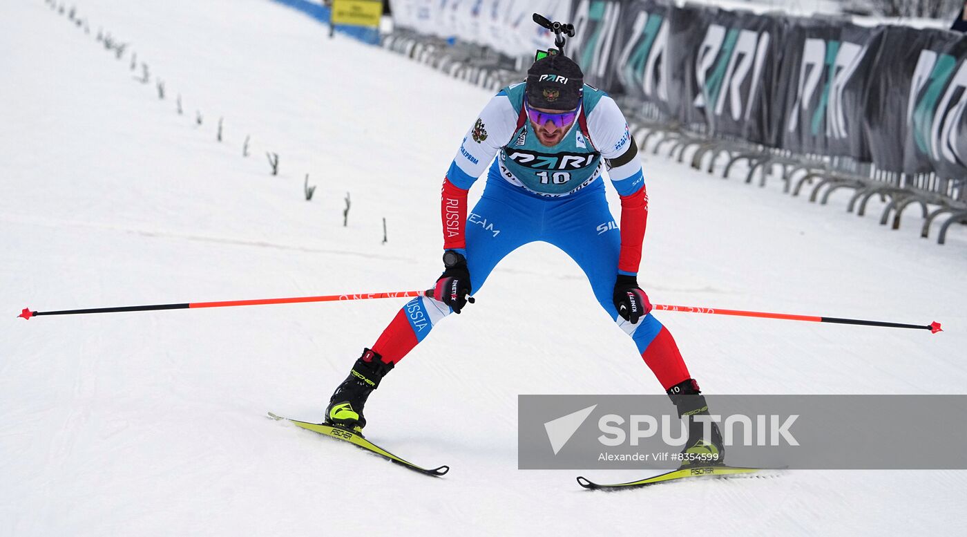 Russia Biathlon Championship Men