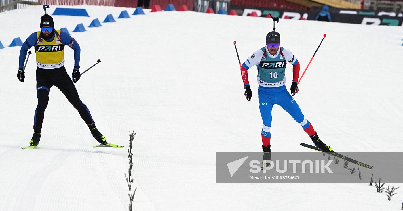 Russia Biathlon Championship Men
