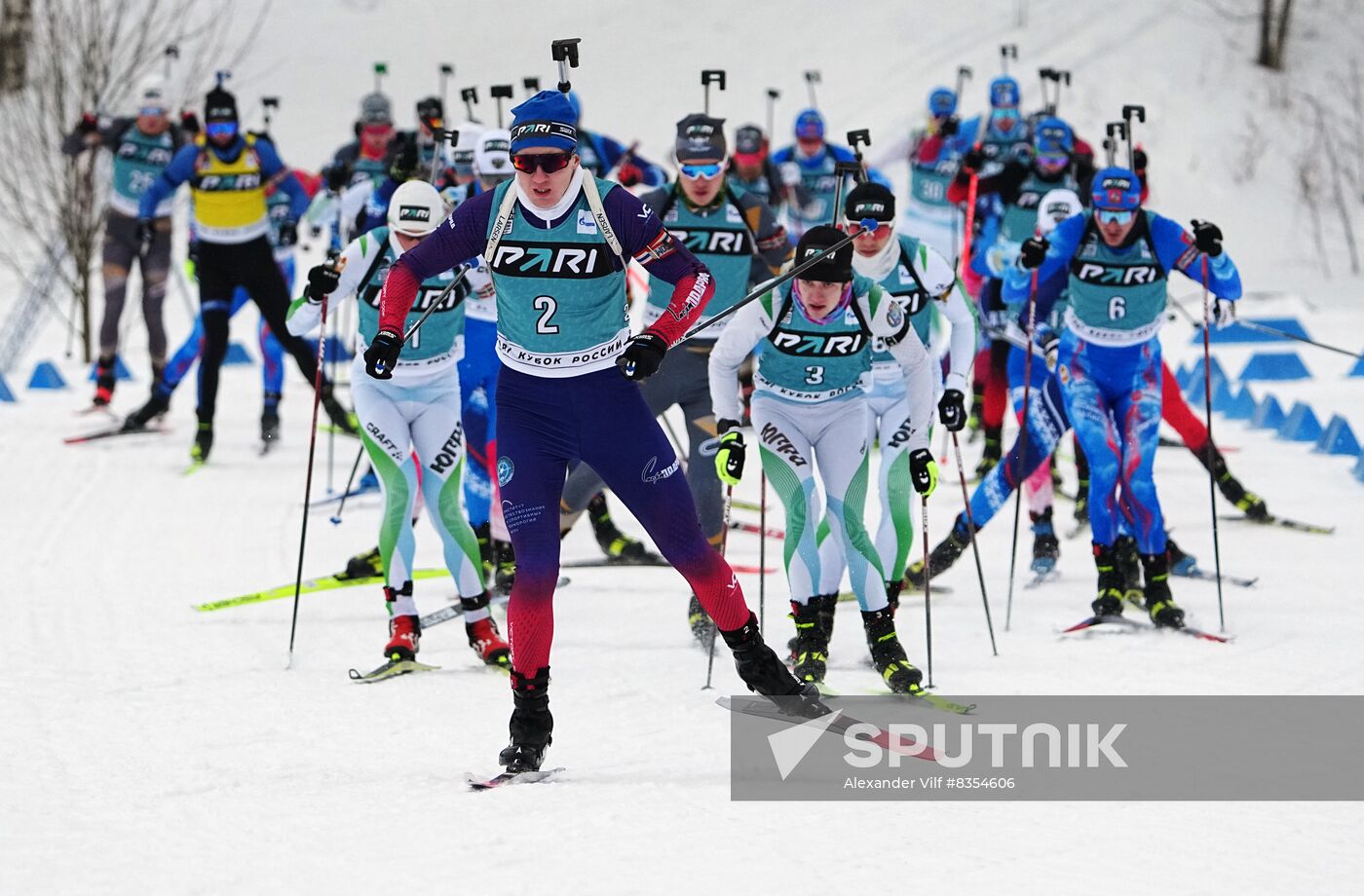 Russia Biathlon Championship Men