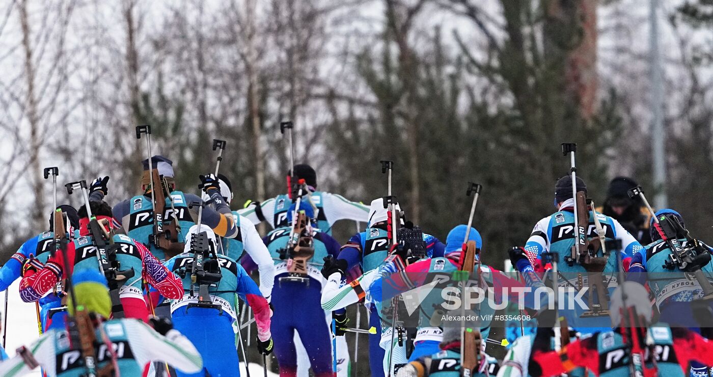 Russia Biathlon Championship Men