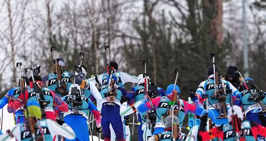 Russia Biathlon Championship Men