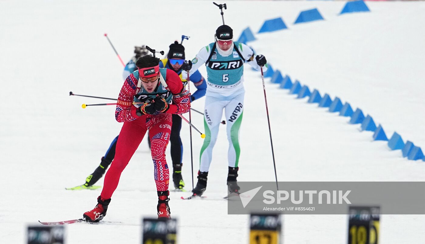 Russia Biathlon Championship Men