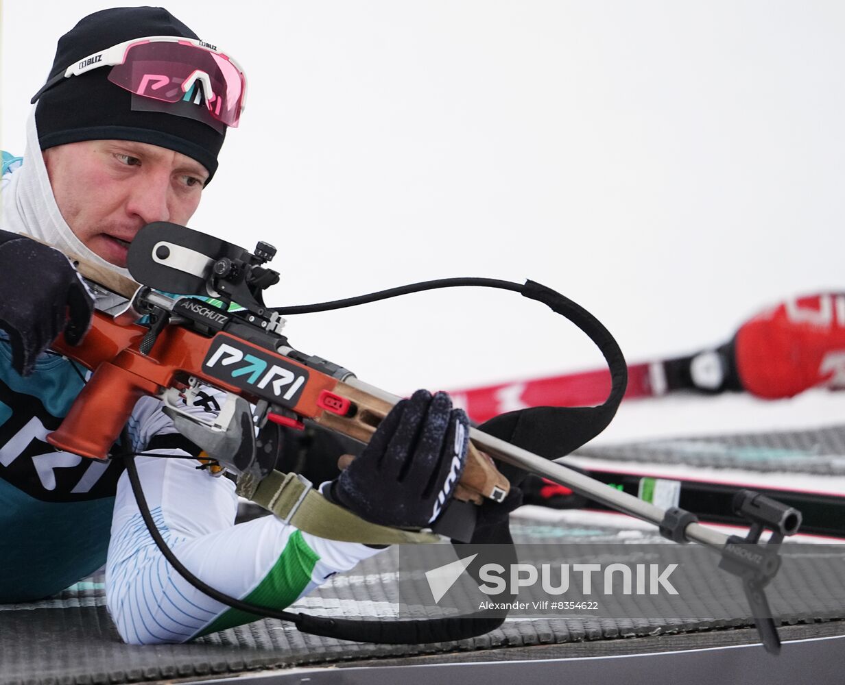 Russia Biathlon Championship Men