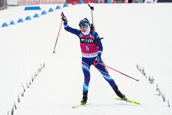 Russia Biathlon Championship Women