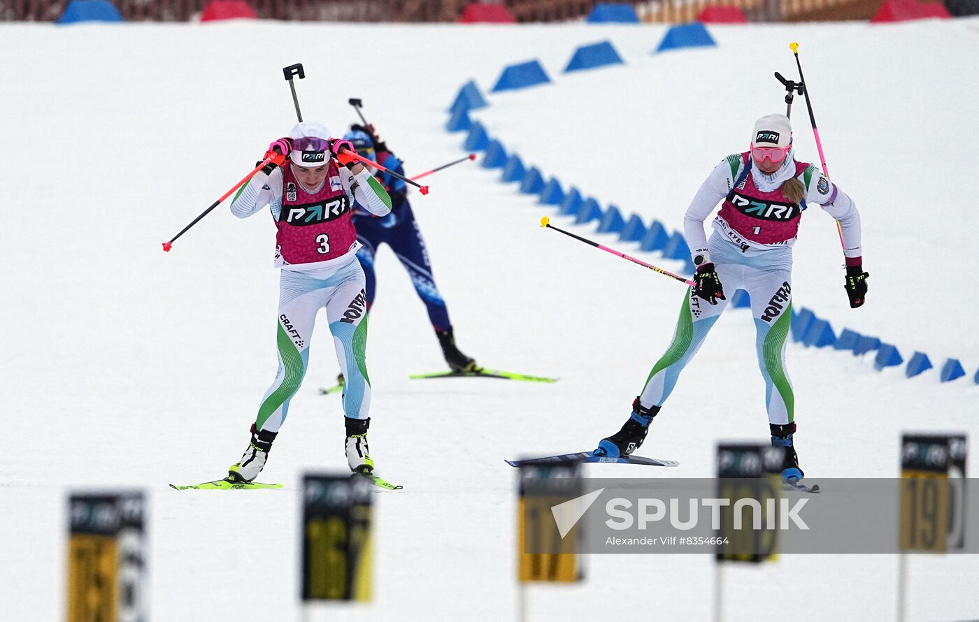Russia Biathlon Championship Women