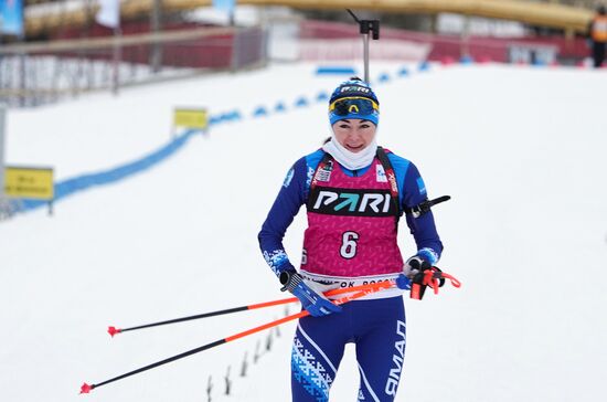 Russia Biathlon Championship Women