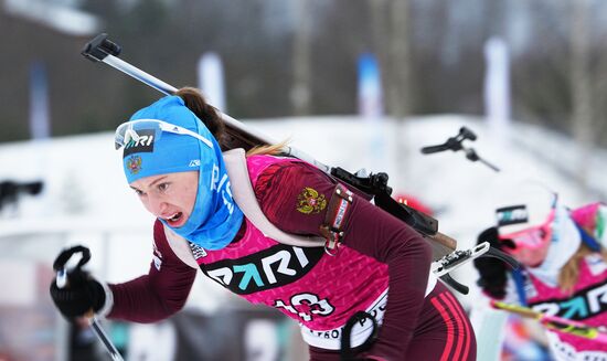 Russia Biathlon Championship Women