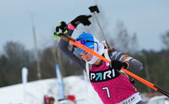 Russia Biathlon Championship Women