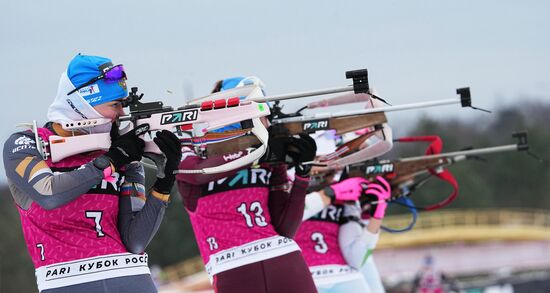 Russia Biathlon Championship Women