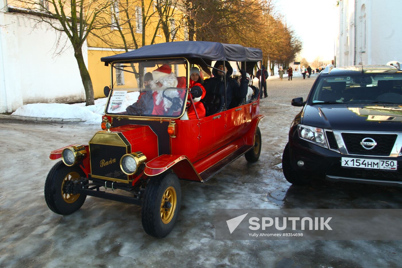 New Year festivities in Kolomna