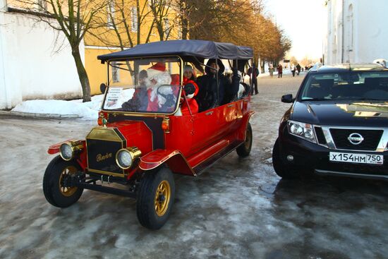 New Year festivities in Kolomna