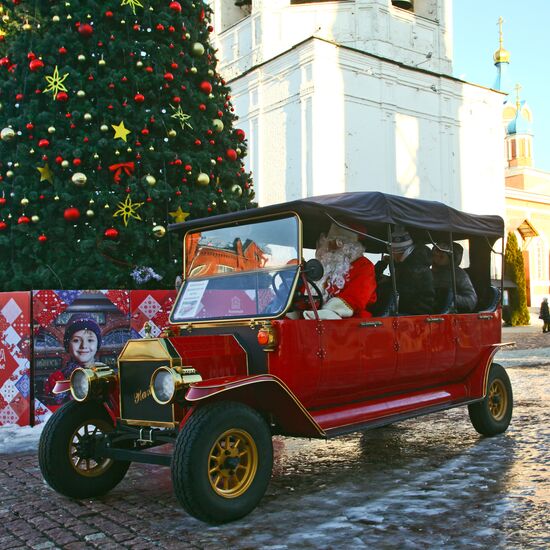 New Year festivities in Kolomna