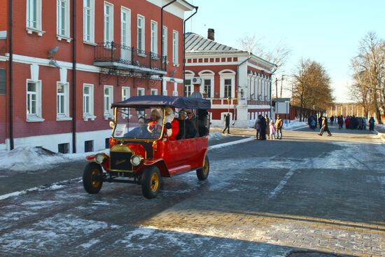 New Year festivities in Kolomna
