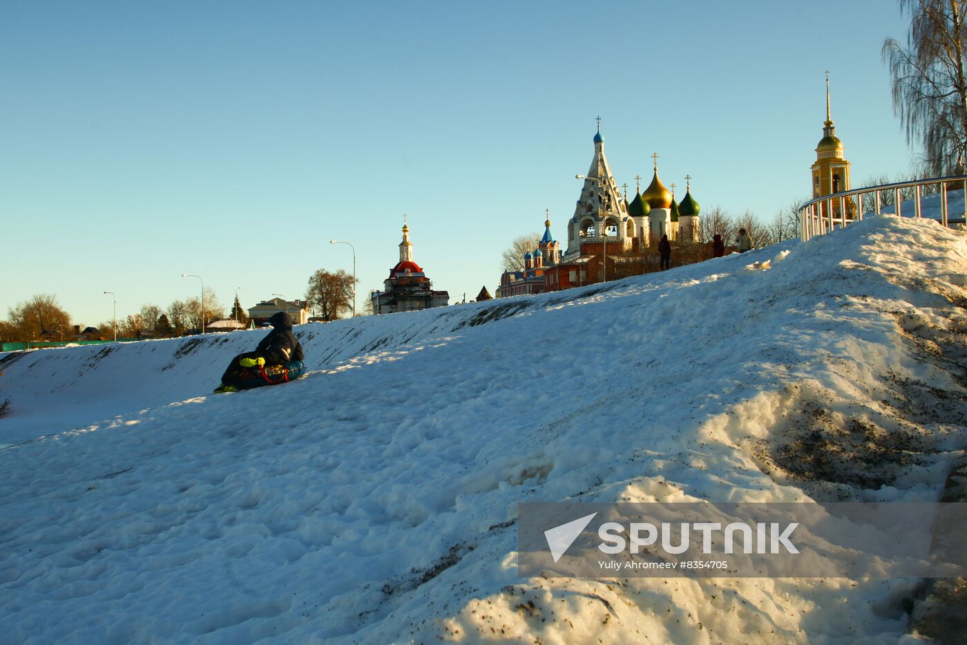 New Year festivities in Kolomna