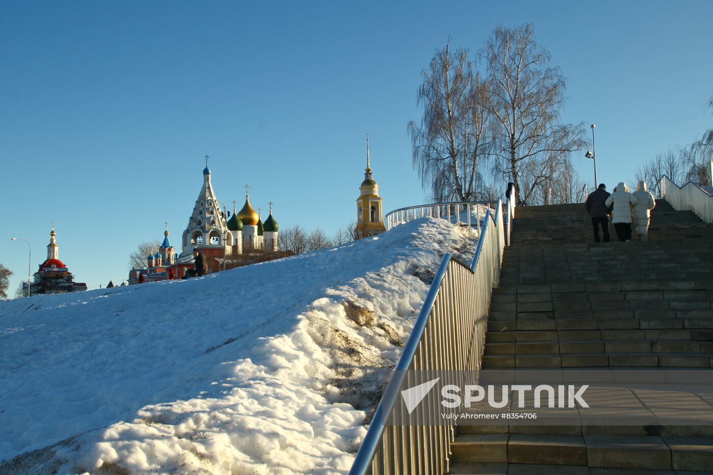 New Year festivities in Kolomna