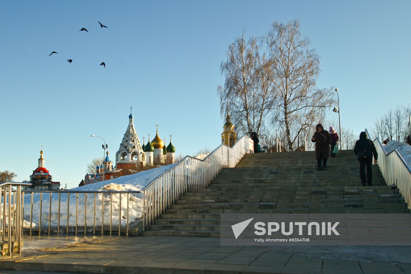 New Year festivities in Kolomna
