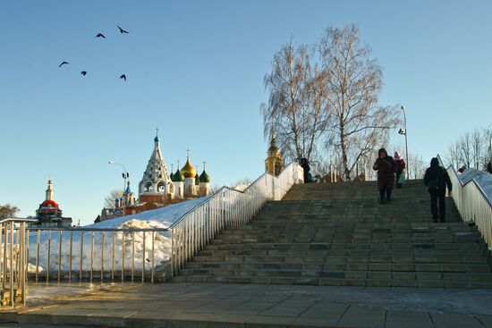 New Year festivities in Kolomna