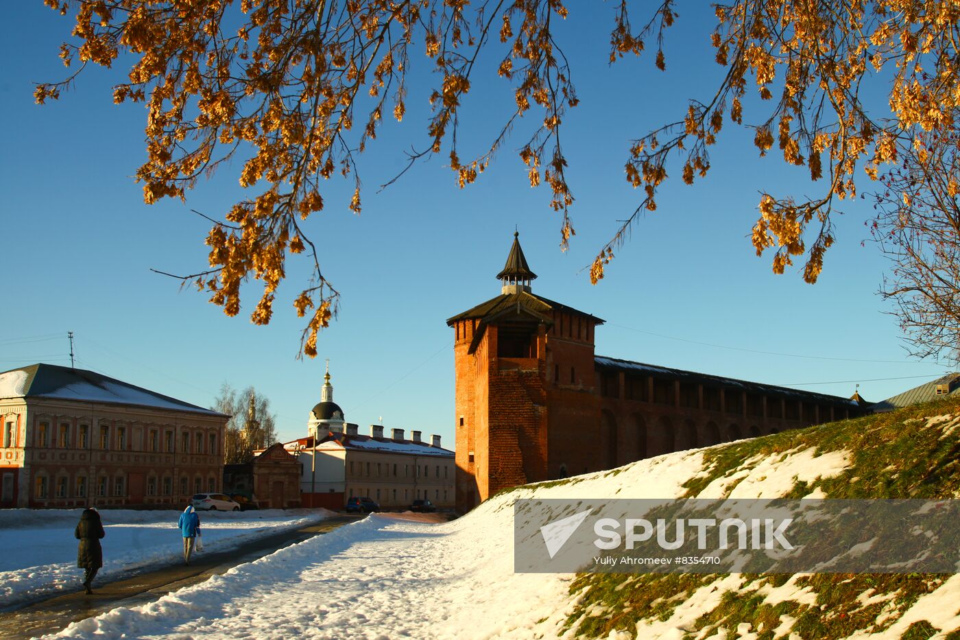 Granovitaya Tower, one of Kolomna Kremlin's seven towers
