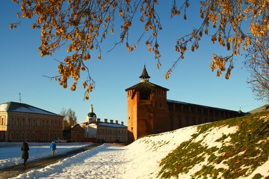 Granovitaya Tower, one of Kolomna Kremlin's seven towers