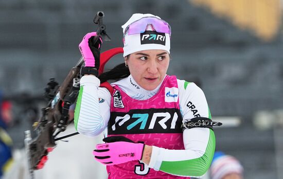 Russia Biathlon Championship Women