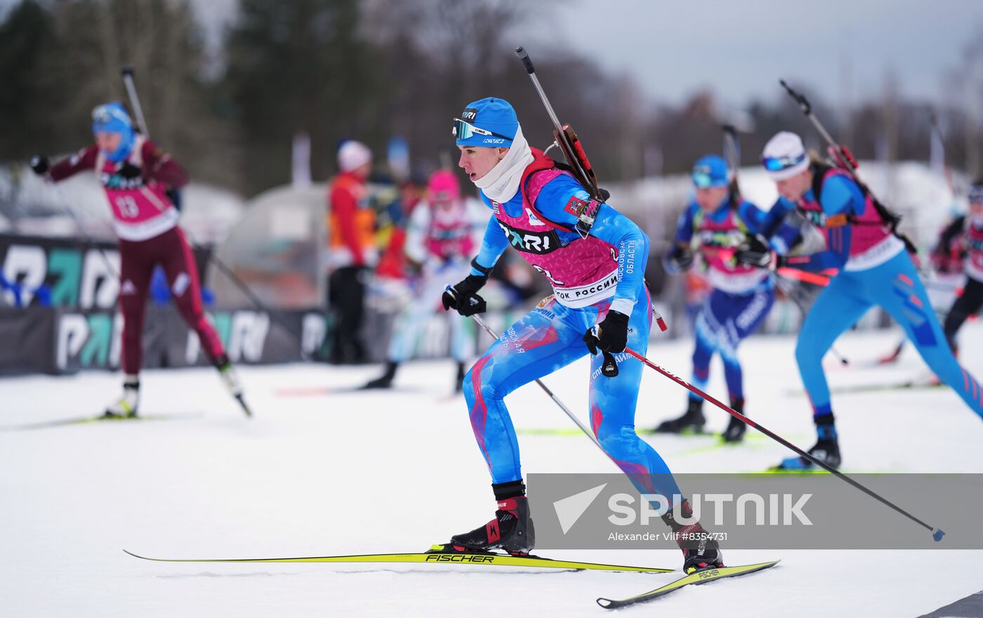 Russia Biathlon Championship Women