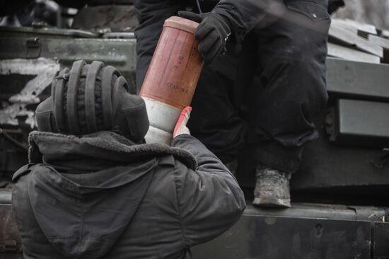 Russia Ukraine Military Operation Tanks